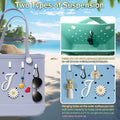 MISHANIER 4 Pcs Alphabet Charms for Bogg Bag Accessories Decorative Insert by Deal US