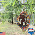 MILLCLOUD Bigfoot Wind Spinner Outdoor Garden Decor 3D Visual Effect by Deal US