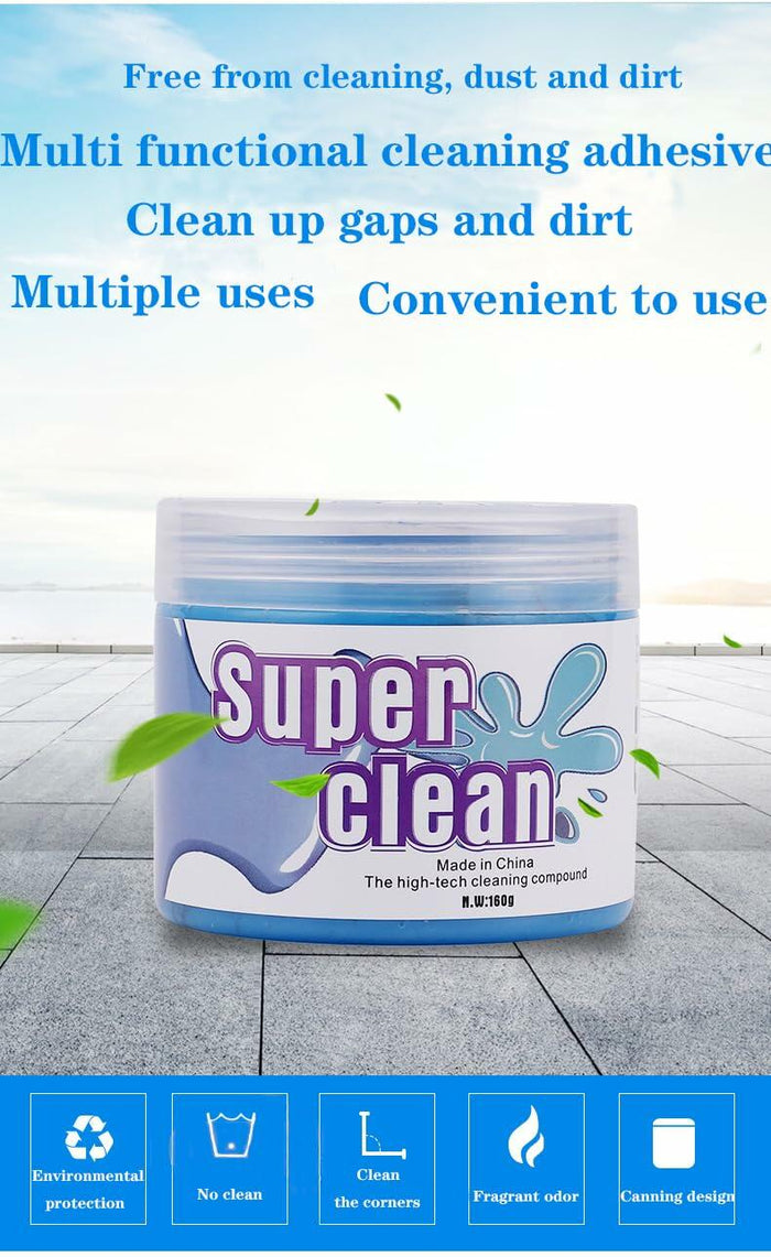 DJFOG Car Cleaning Gel Keyboard Cleaner Auto Dust Vent Detail Tool by Deal US