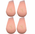 Generic A&R Beauty Blender Sponge Set 4 Pcs Browinsh Pink Latex Free by Deal US