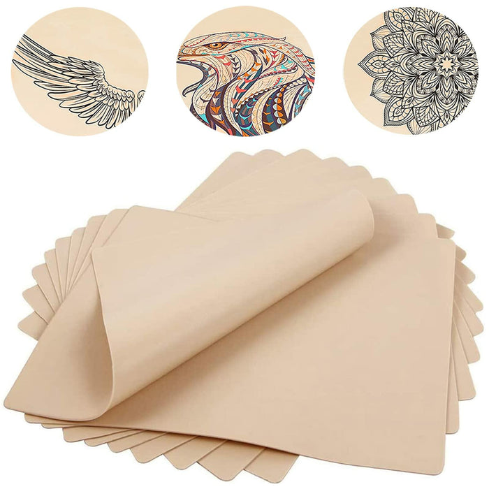 Lyuxzad Tattoo Practice Skins 10 Sheets 7.4x5.6in Double-Sided Silicone Multi by Deal US