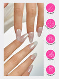 Nelikoo Semi Cured Gel Nail Strips 30 pcs Daisy Delight Floral Wraps by Deal US