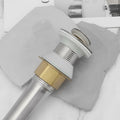 [Like New] SG Store Stainless Steel Sink Drain Plug 18x3cm for Non-Overflow Basin Kitchen by Deal US