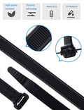 LOMAZH Cable Zip Ties 50pcs 12.2in Black Nylon 250lbs Tensile Strength by Deal US