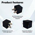 Alikkash Mini ISO Automotive Relay 90987-02025 12V 80A 4 PIN by Deal US