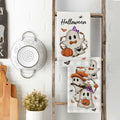 Artoid Mode Halloween Kitchen Towels Set of 2 Pumpkin Ghost Beige 18x26in by Deal US