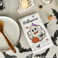 Artoid Mode Halloween Kitchen Towels Set of 2 Pumpkin Ghost Beige 18x26in by Deal US