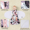 GUNTAIL Baby Sleep Sack Swaddle 3Way Adjustable Rayon Cotton Banana&Flower 6-12M by Deal US