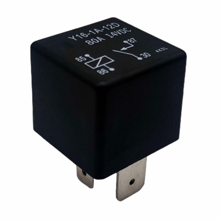 Alikkash Mini ISO Automotive Relay 90987-02025 12V 80A 4 PIN by Deal US
