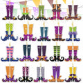 Remuuly Halloween 5D Diamond Art Elf Legs Keychains Double Sided 20 Pcs by Deal US
