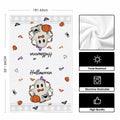 Artoid Mode Halloween Kitchen Towels Set of 2 Pumpkin Ghost Beige 18x26in by Deal US