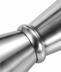 YIKANGHENG Silver Stainless Steel Cocktail Double Jigger 45ML 30ML by Deal US