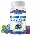 BestBy09/26 Nutravita Magnesium Glycinate Gummies 1000mg 90ct Blueberry by Deal US