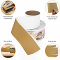 Kendo 80 Grit Longboard Sandpaper 2-3/4" Wide Gold Zirconia Alumina 20 Yard by Deal US
