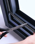 Noabaco 33 Ft Brush Weather Stripping Door Window Seal Strip Grey 11/32x9/16 by Deal US