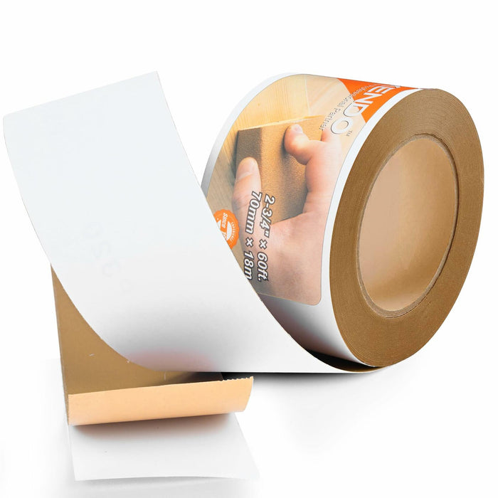 Kendo 80 Grit Longboard Sandpaper 2-3/4" Wide Gold Zirconia Alumina 20 Yard by Deal US