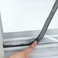 Noabaco 33 Ft Brush Weather Stripping Door Window Seal Strip Grey 11/32x9/16 by Deal US