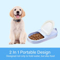 Maatouna Dog Water Bottle Foldable Leak-Proof Portable Outdoor Yellow by Deal US
