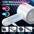 Foreglad Automatic Male Masturbator 7 Modes Dual Open-Ended White by Deal US