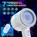 Foreglad Automatic Male Masturbator 7 Modes Dual Open-Ended White by Deal US