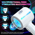 Foreglad Automatic Male Masturbator 7 Modes Dual Open-Ended White by Deal US