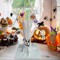 GNIXLING Halloween Tree Decorative Centerpiece White, Spooky Ornaments & Lights by Deal US