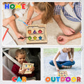 Montessori Magnetic Maze Board Wooden Puzzle Educational Toy Double Maze M by Deal US