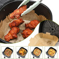 Air Fryer Disposable Paper Liner 8 Inch Non-Stick Oil-Proof 100 PCS White by Deal US