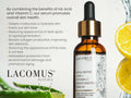 LACOMUS Hyaluronic Acid Vitamin C Moisturizing Serum Organic Skin Care by Deal US