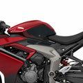 KATIE DEVI Triumph Daytona 660 Fuel Tank Pad Protector Black Sticker by Deal US