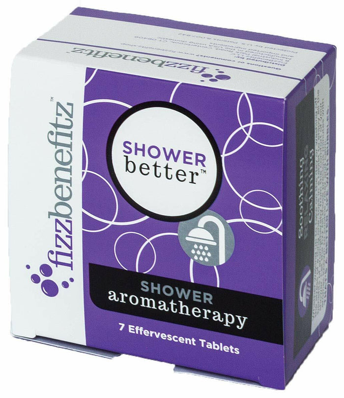 FizzBenefitz Aromatherapy Shower Bombs Unwinding Scent 7 Count Pack by Deal US