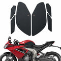 KATIE DEVI Triumph Daytona 660 Fuel Tank Pad Protector Black Sticker by Deal US
