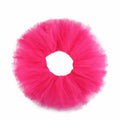 Jewemia Women Tutu Skirt 6 Layered Tulle Elastic Short Hot-Pink Size 40 by Deal US
