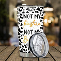 WAZONE Heifer Tumbler Cup Leopard Cow Stainless Steel 20oz Travel Mug by Deal US