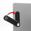 TechLok SideEye Phone Mount Magnetic Holder for Laptop Smartphone Silver by Deal US