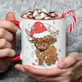 Hyturtle Highland Cow Coffee Mug 11oz Ceramic Christmas Color Xmas by Deal US