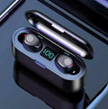 Generic Mini F9 TWS Bluetooth Earphones IPX5 Waterproof Touch Black by Deal US