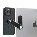 TechLok SideEye Phone Mount Magnetic Holder for Laptop Smartphone Silver by Deal US