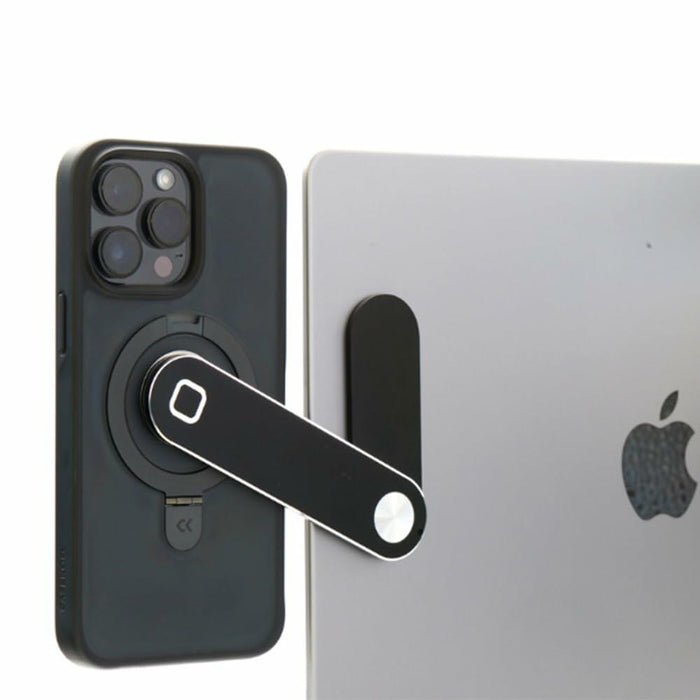 TechLok SideEye Phone Mount Magnetic Holder for Laptop Smartphone Silver by Deal US