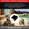 ChenXL 2 Pack OEM Half Wave Voltage Regulator Rectifier 4 Pin Tao Tao ATA-110 by Deal US