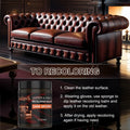 Jallgedk Leather Recoloring Balm Leather Repair Kit for Furniture Couch by Deal US