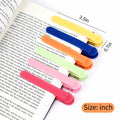 POUWANS Automatic Silicone Bookmarks 6pcs Style-c Book Accessories by Deal US
