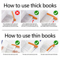 POUWANS Automatic Silicone Bookmarks 6pcs Style-c Book Accessories by Deal US