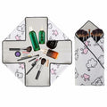 SANWICH Magic Cloth Makeup Bag Clear Hemp 2PCS Portable Cosmetic Organizer by Deal US