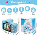 iMisH Kids Camera 1080p Video 1000mAh Battery 32GB TF Card Shockproof Blue by Deal US