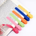 POUWANS Automatic Silicone Bookmarks 6pcs Style-c Book Accessories by Deal US