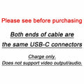 Awnuwuy USB C to USB C Cable 100W Fast Charging Pink 6.6ft 3-Pack by Deal US