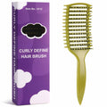 manrator Curl Defining Brush Vented Detangling Frizz Control Matcha Green by Deal US