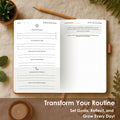 91-Day Self-Care Journal Guided Wellness Gratitude Planner Mental Health by Deal US