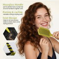 manrator Curl Defining Brush Vented Detangling Frizz Control Matcha Green by Deal US